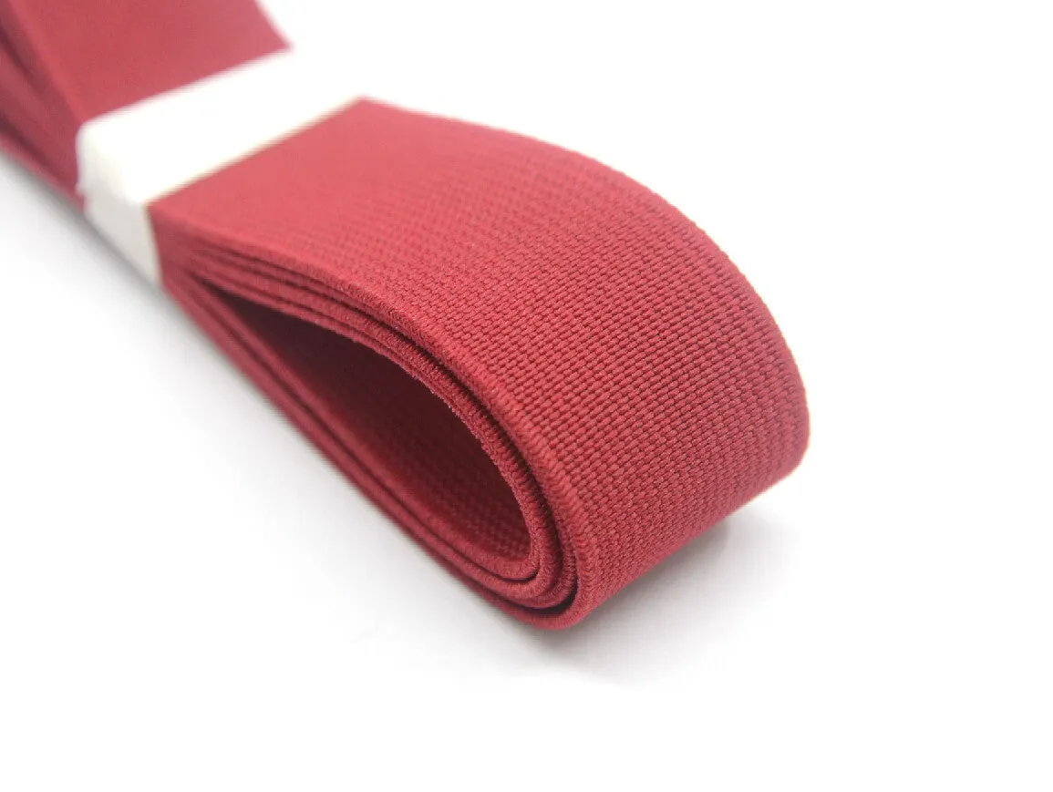 1 inch 25mm Wide Colored Stretch Elastic Band For Waistband and Sewing