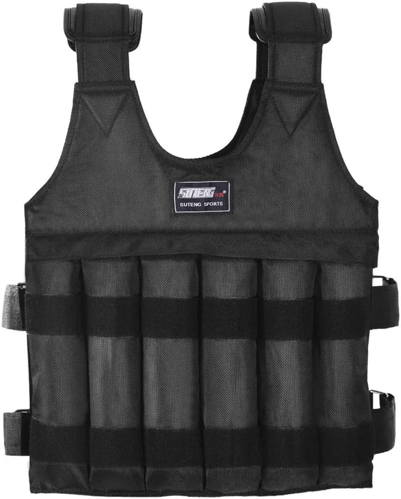 30KG Adjustable Exercise Loading Weight Vest - Weighted Vest Adjustable for Exercise