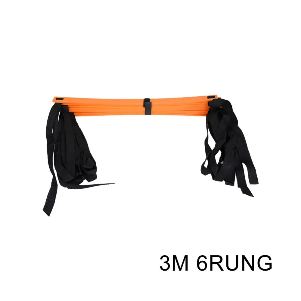  5/6/7/8/9/10/12/14Rung Nylon Straps Agility Training Ladders Soccer Football Speed Ladder Training Stairs Fitness Equipment