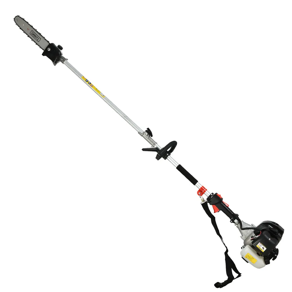 65cc Petrol Pole Chainsaw Hedge Trimmer Set - Giantz