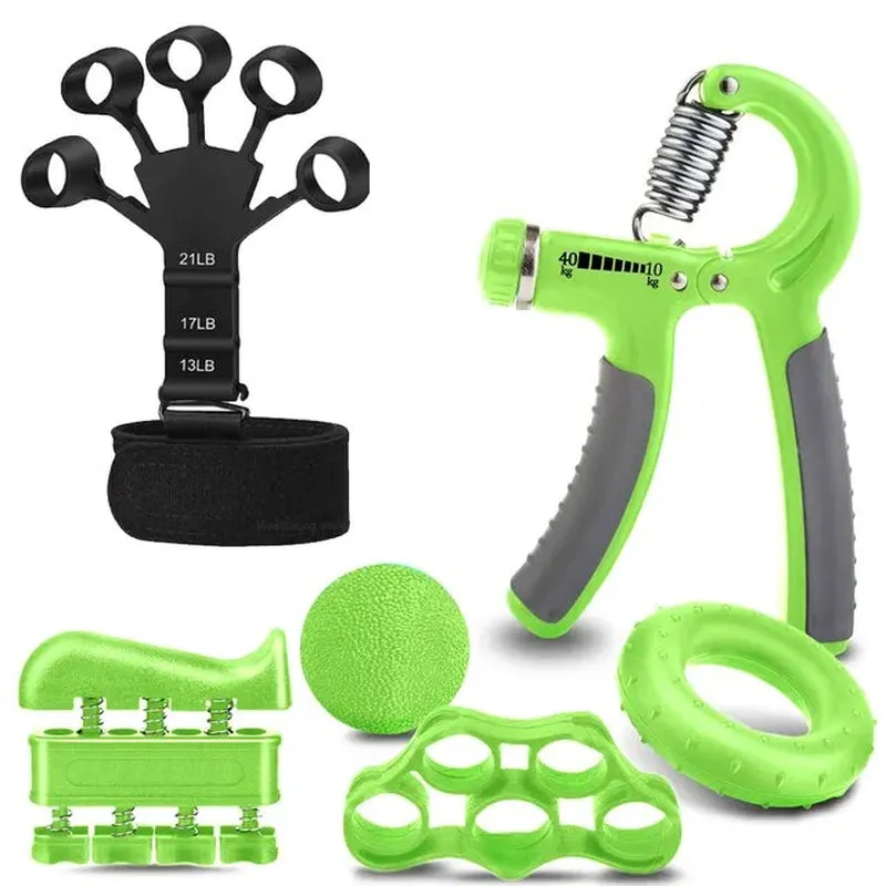 Adjustable 5-60Kg Heavy Hand Gripper Fitness Hand Exerciser Grip Wrist Training Finger Gripper Hand Strengthener for Patient