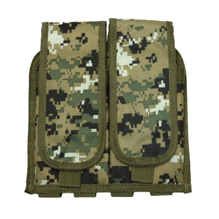 Airsoft MOLLE Universal Double Rifle Magazine Pouch