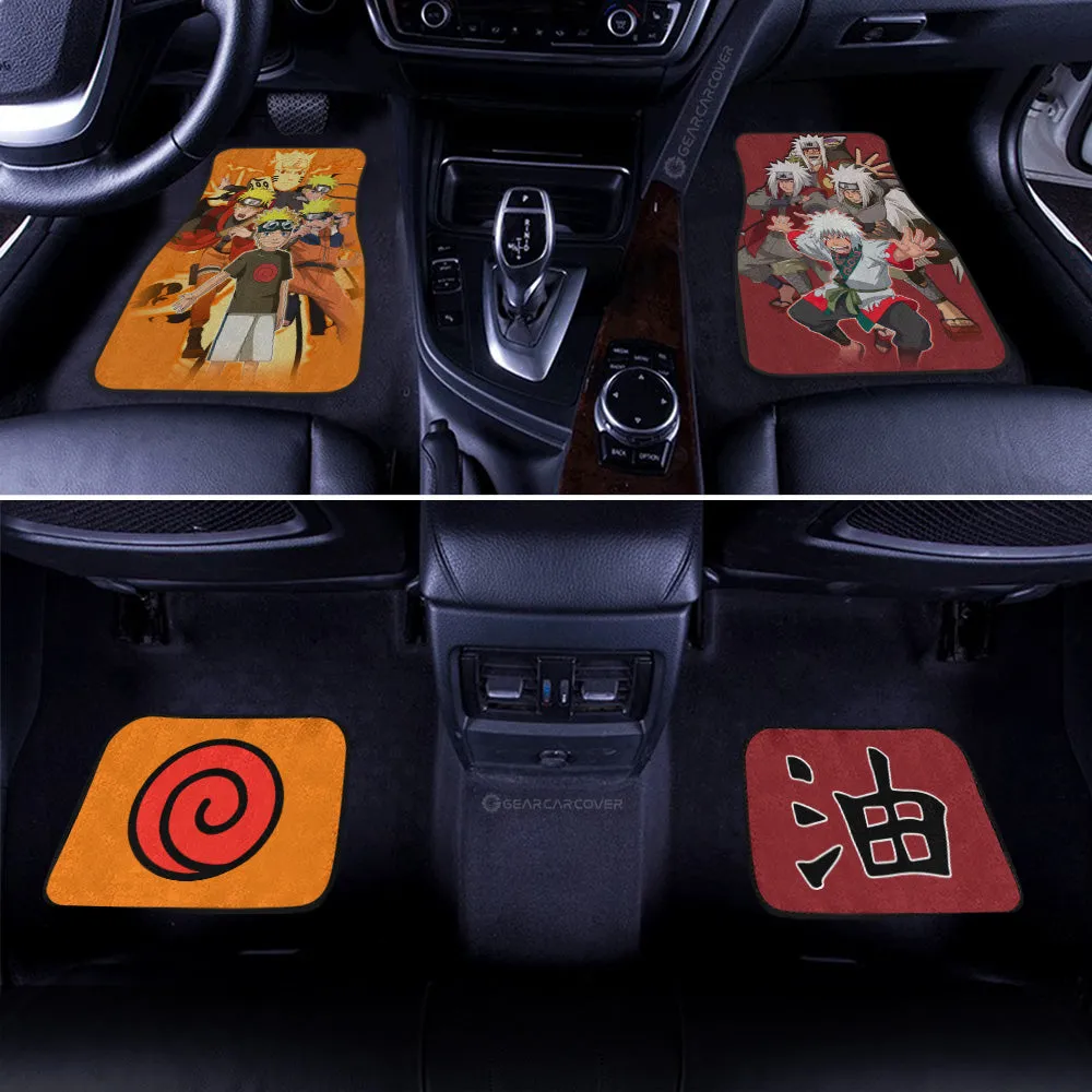 And Jiraiya Car Floor Mats Custom Anime Car Accessories