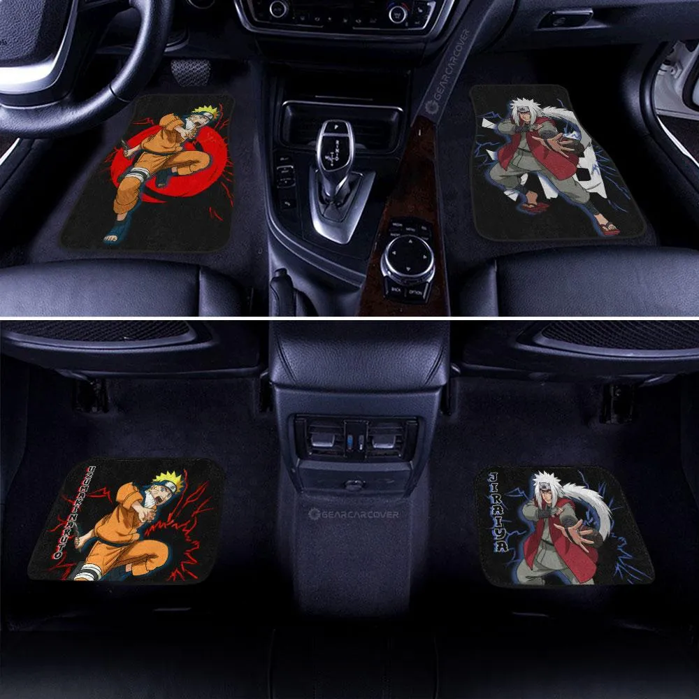 And Jiraiya Car Floor Mats Custom For Fans