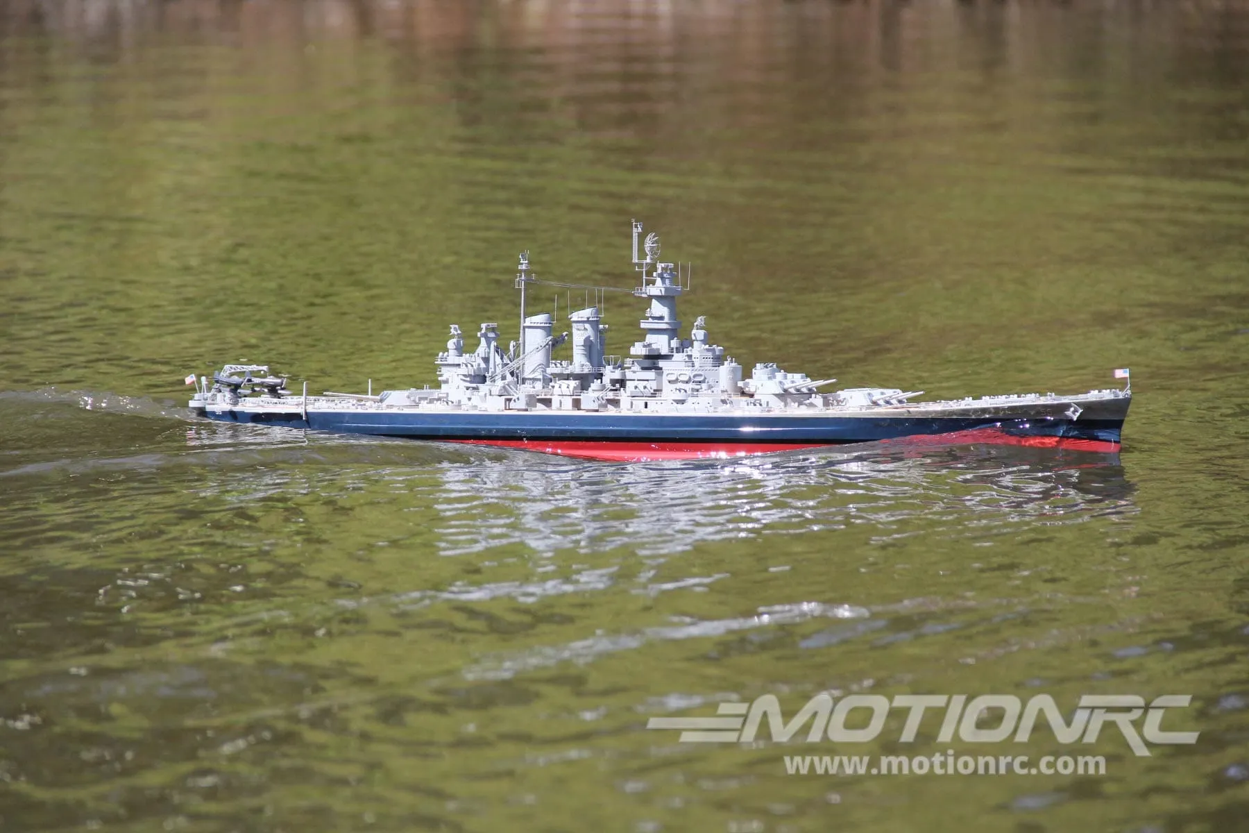 Bancroft USS North Carolina 1/200 Scale 1100mm (42.9") US Battleship - RTR