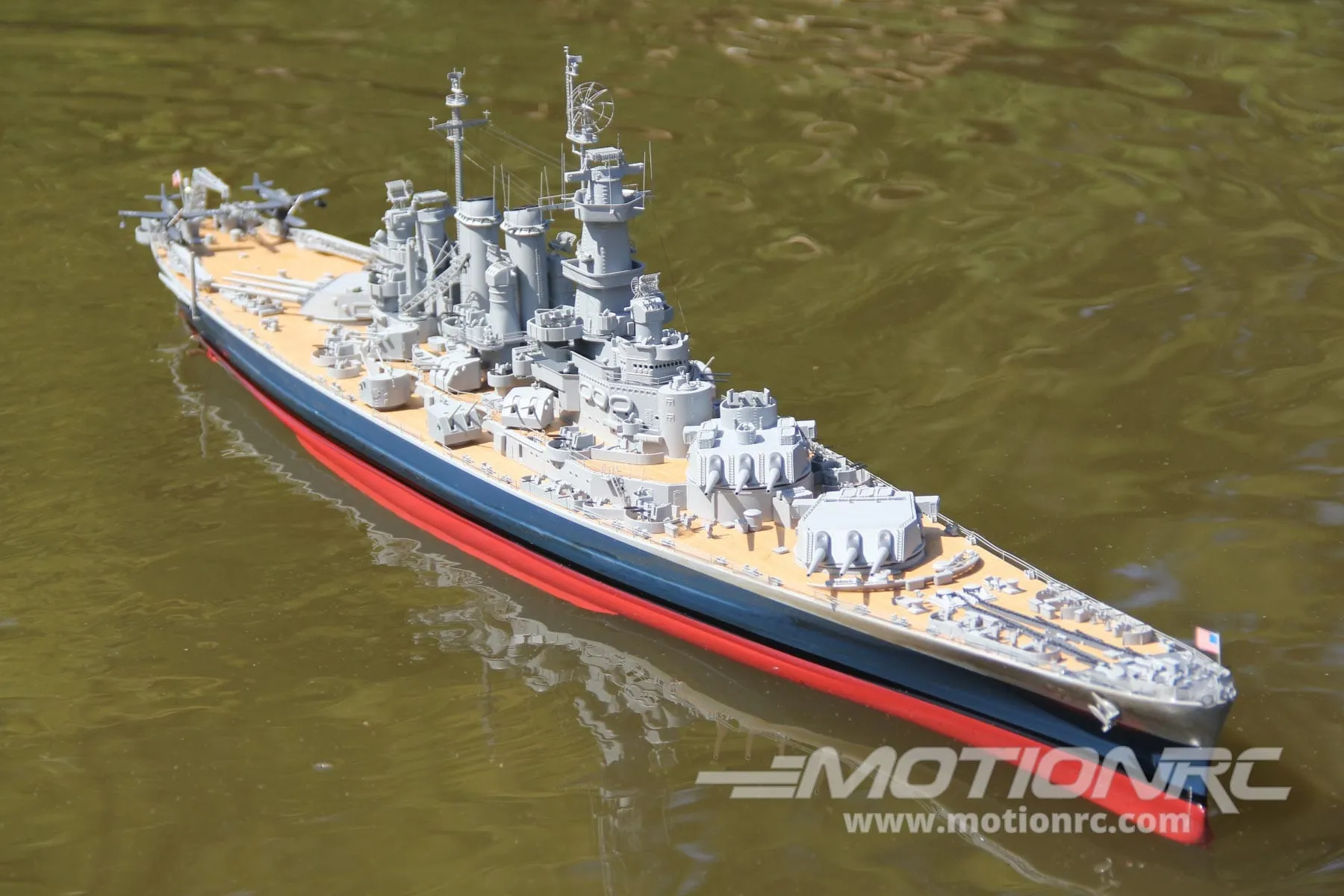 Bancroft USS North Carolina 1/200 Scale 1100mm (42.9") US Battleship - RTR