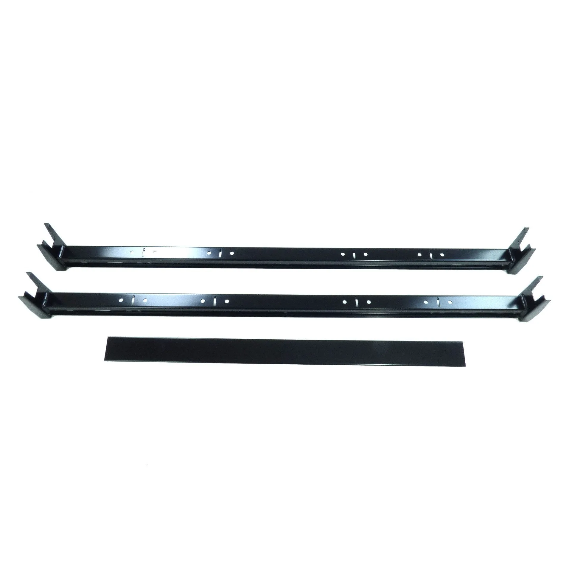 Black 2 Bar Van Roof Ladder Rack Cross Bars for Nissan NV200 2010-2019