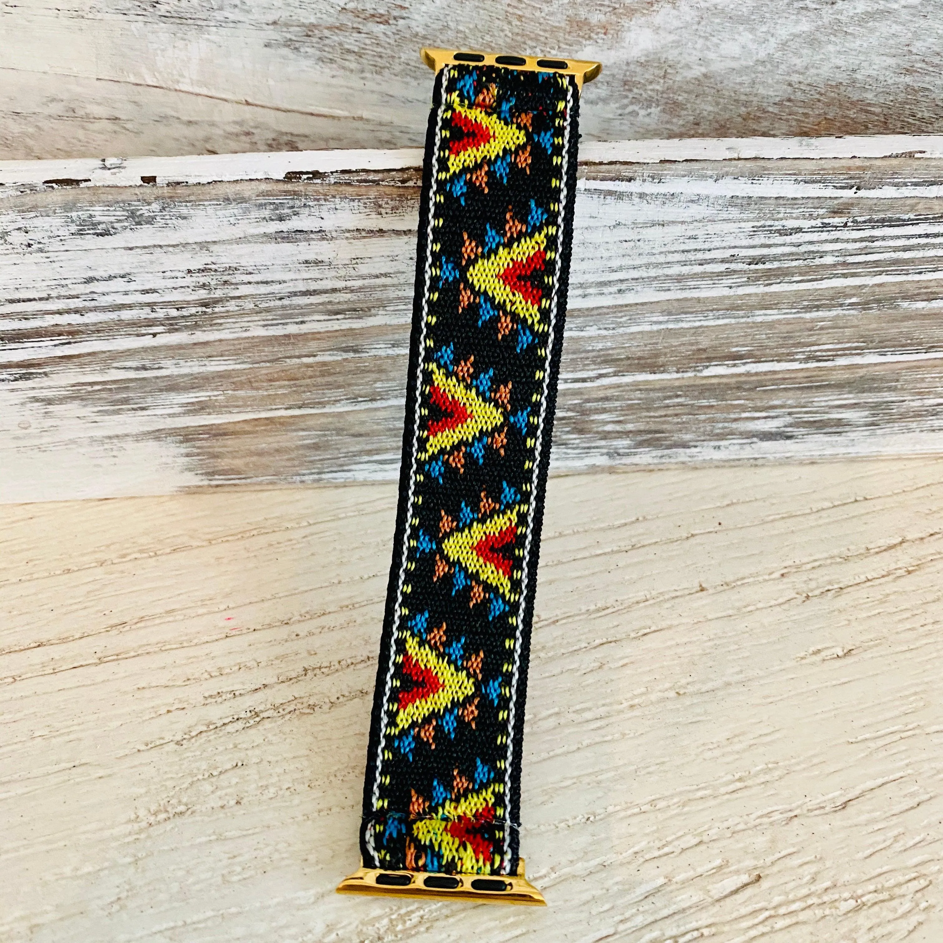 Boho Stretchable Elastic Band For Apple Watch Multiple Colors Available