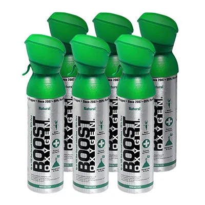 Boost Oxygen,  Menthol-Eucalyptus, Medium (5-Liter), Case of 6