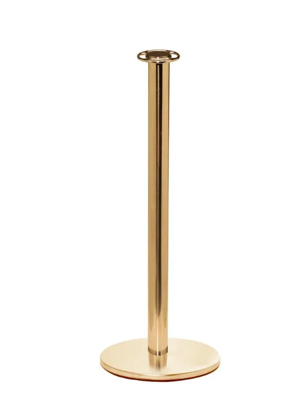 Crowd Control Barrier Stanchions Elegance Flat Top Profile Base