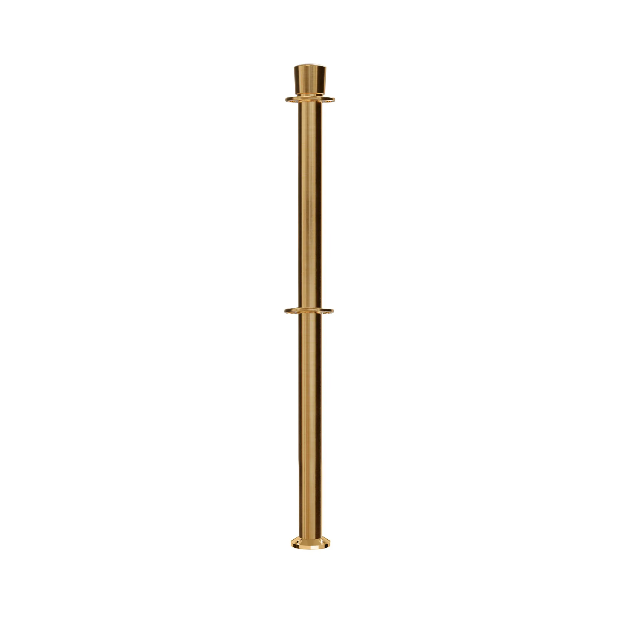 Crown Top Dual Rope Stanchion with Fixed Base - Montour Line CXLineDF