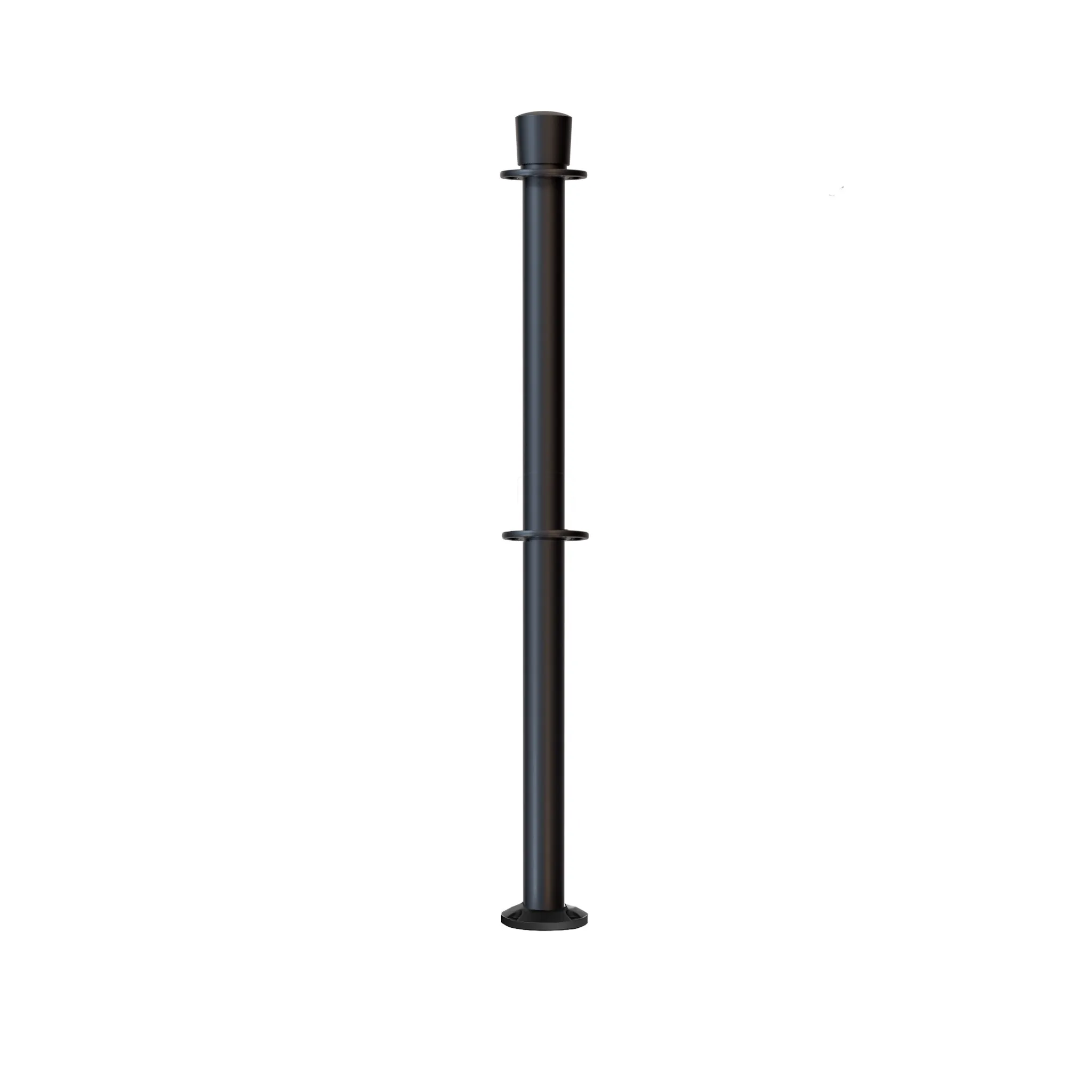 Crown Top Dual Rope Stanchion with Fixed Base - Montour Line CXLineDF