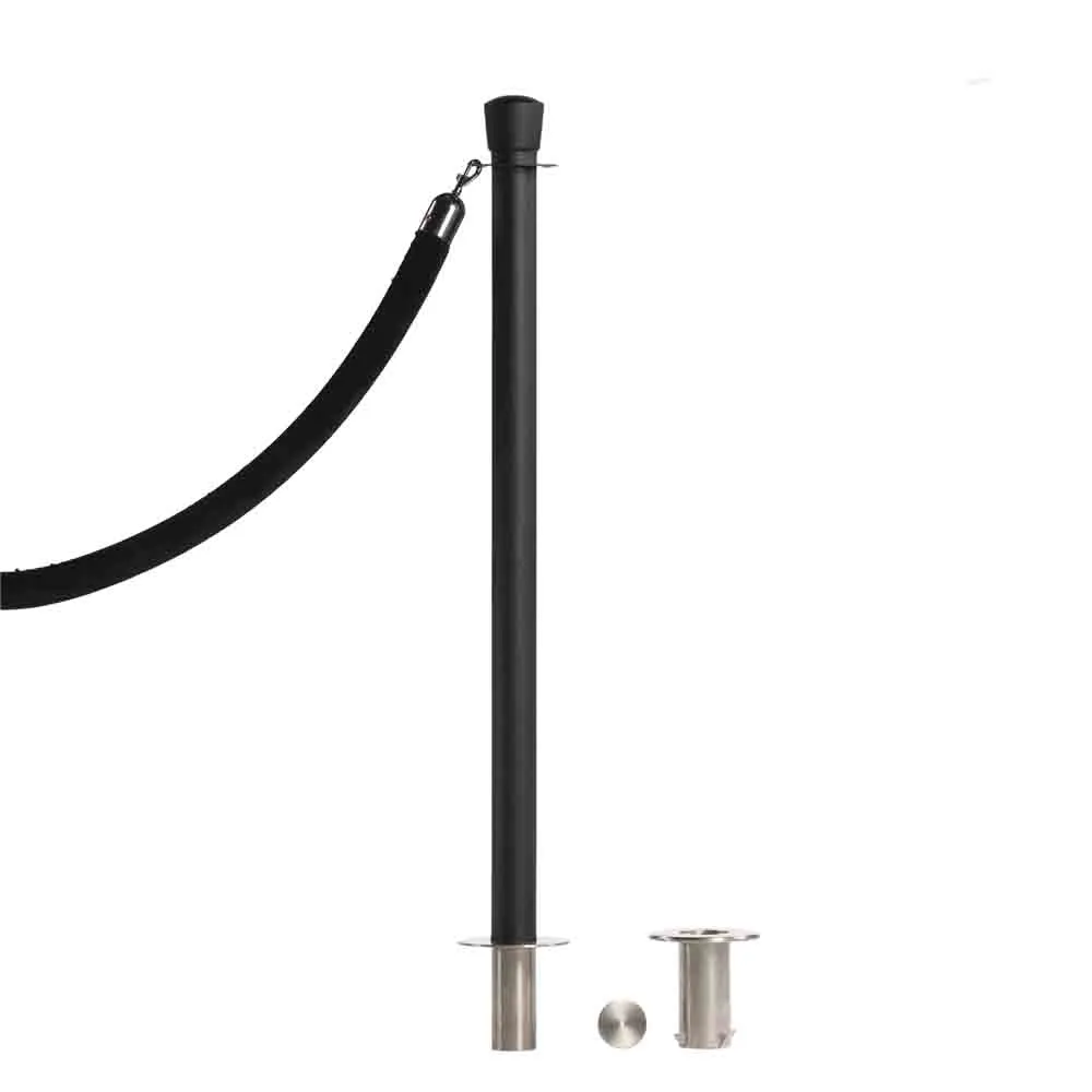 Crown Top Rope Stanchion with Removable Base - Montour Line CXlineR