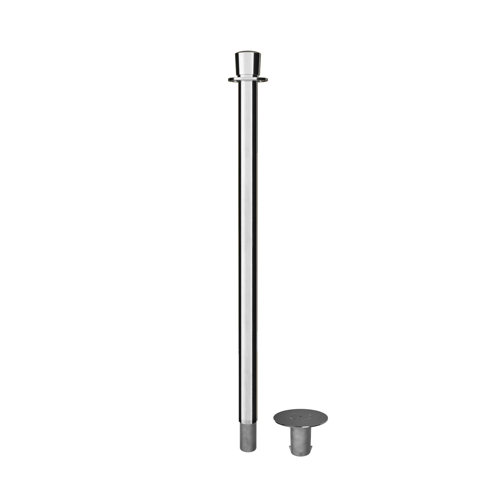 Crown Top Rope Stanchion with Removable Base - Montour Line CXlineR