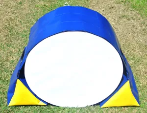 Dog Agility Training Tunnel Sandbags Adjustable 60cm - 80cm Diameter For Indoor And Outdoor UV PVC In Various Colours 300mm Material Width