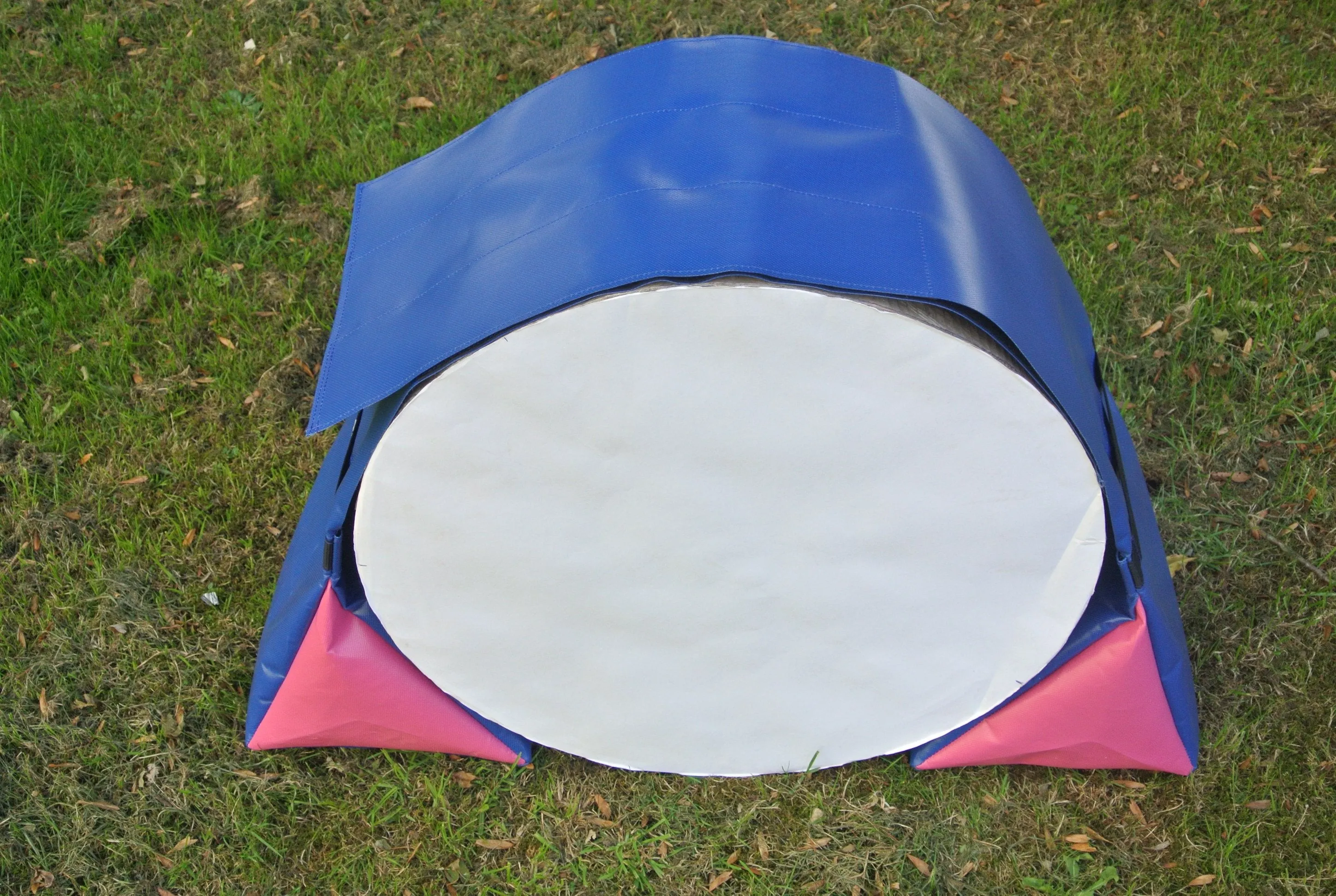 Dog Agility Training Tunnel Sandbags Adjustable 60cm - 80cm Diameter For Indoor And Outdoor UV PVC In Various Colours 300mm Material Width