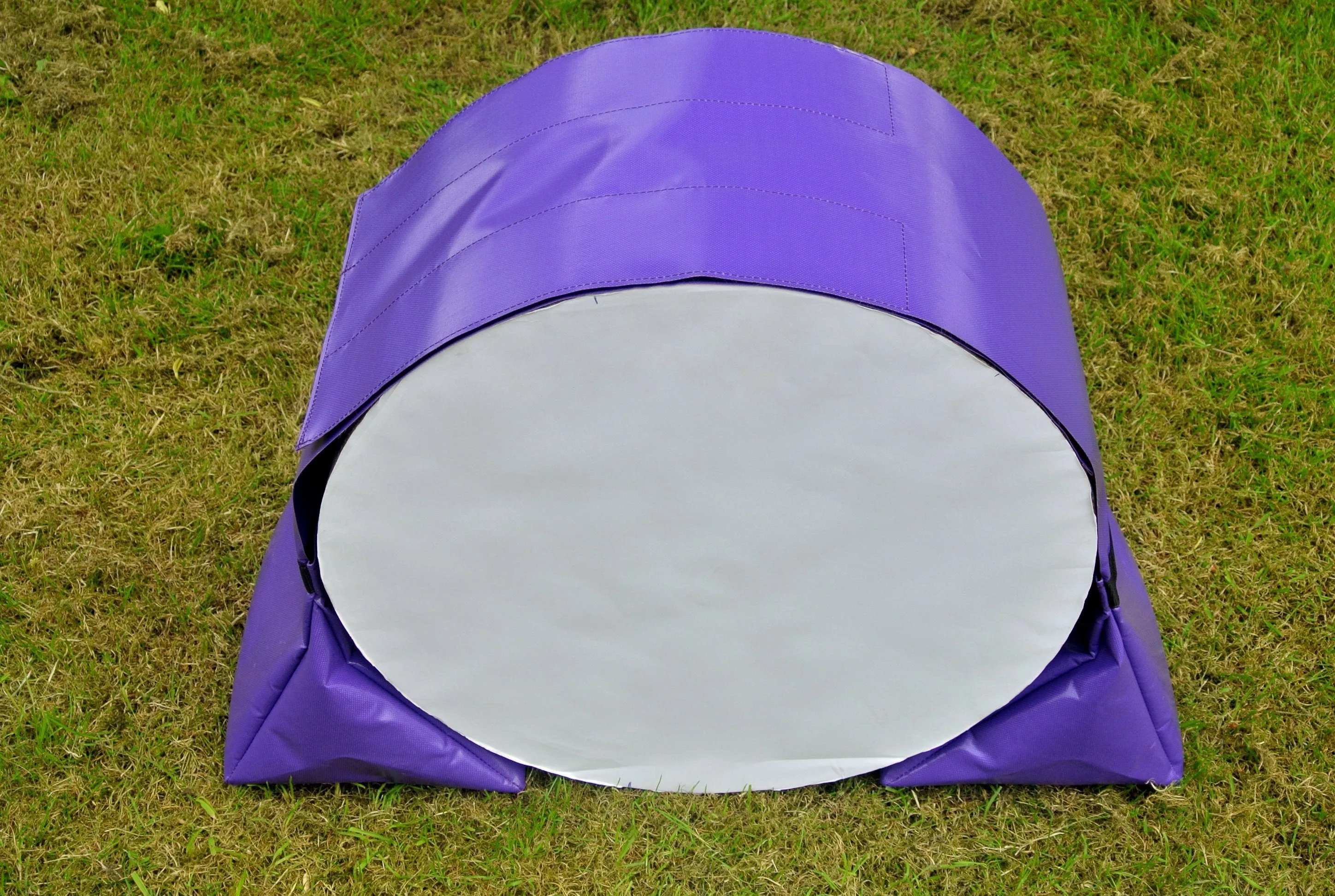 Dog Agility Training Tunnel Sandbags Adjustable 60cm - 80cm Diameter For Indoor And Outdoor UV PVC In Various Colours 300mm Material Width