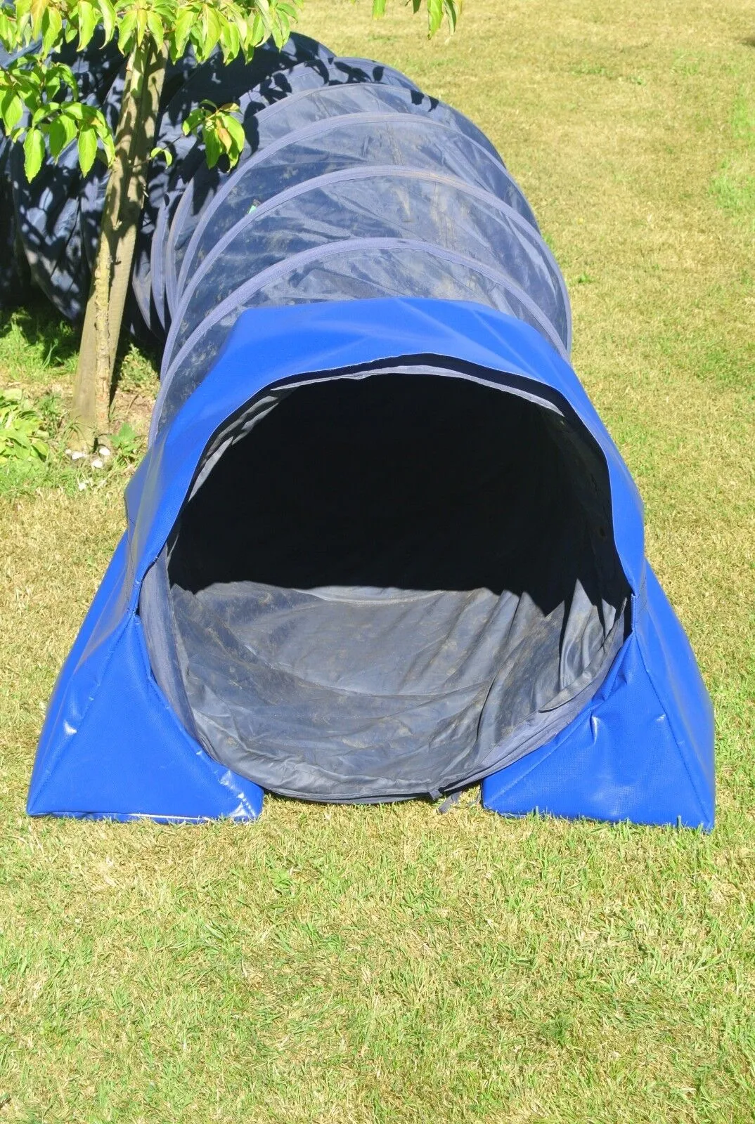 Dog Agility Tunnel Sandbags 60cm Diameter Non Adjustable All In One With Handles For Indoor And Outdoor UV PVC In Various Colours 300mm Material Width