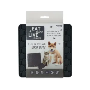 Eat Slow Live Longer Fun & Relax Lick Mat