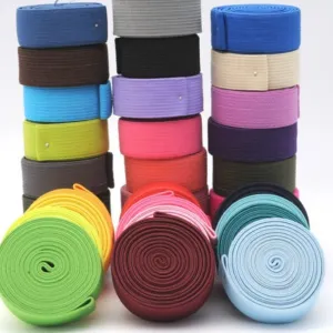 Elastic Band, Elastic Webbing, Clothing Accessories, Double-Sided, Elastic Trim, Elastic Ribbon, Sewing Elastic,  Waistband Elastic