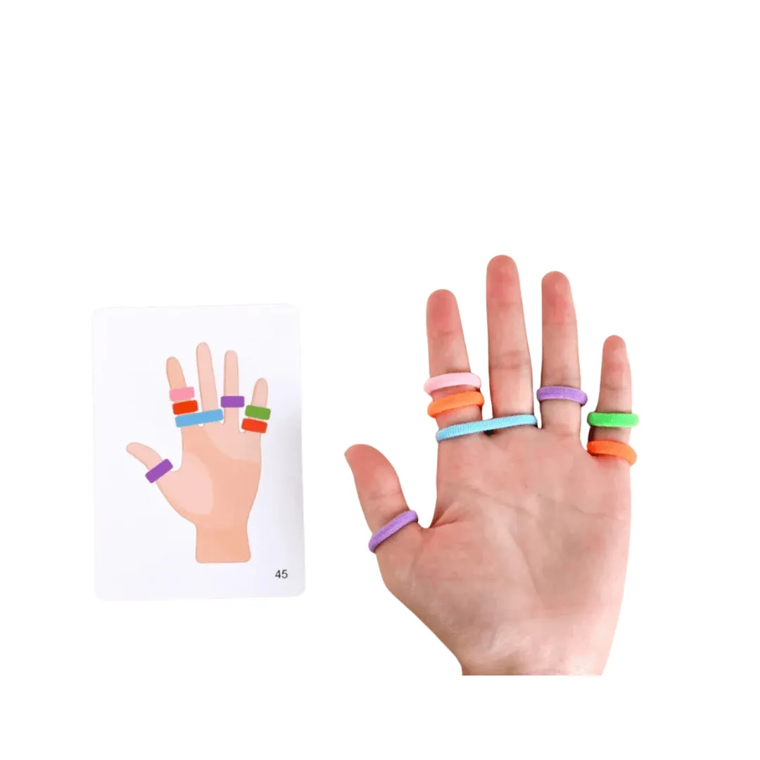 Fingers Ring Game with Elastic Bands and Bell-1 Box