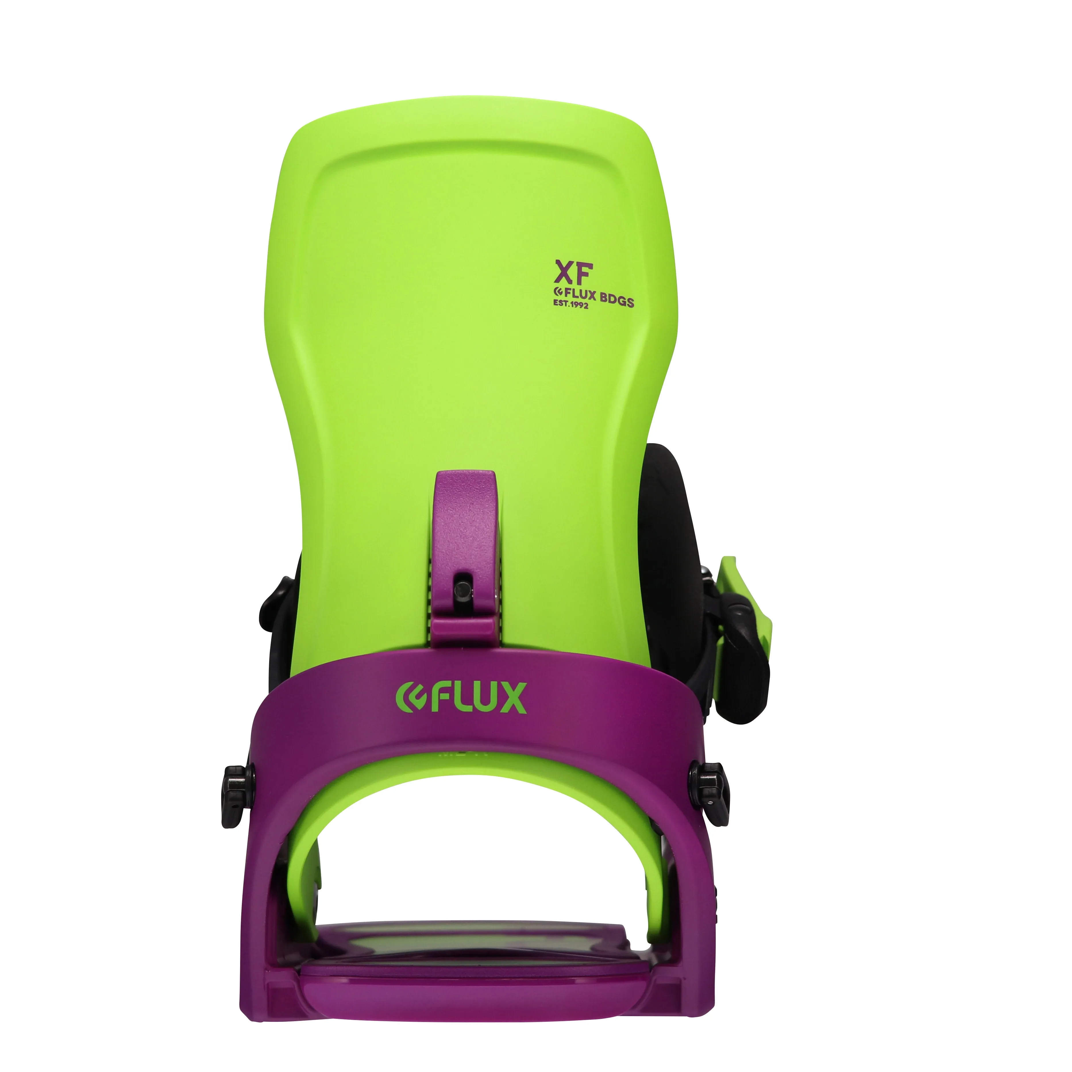 Flux XF Snowboard Bindings Mens Neon Crazy