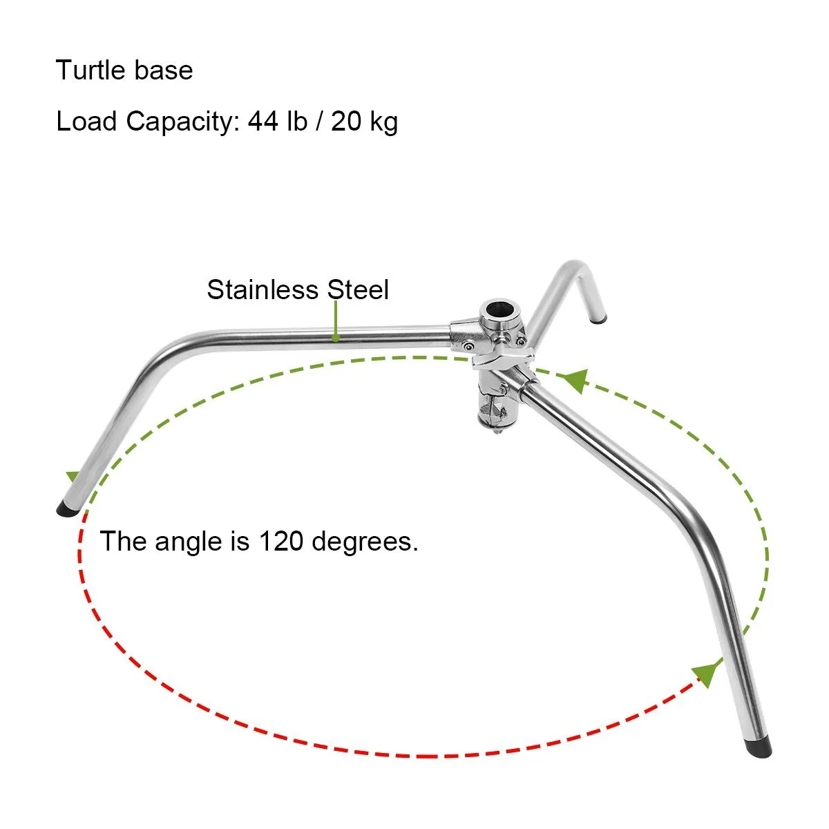 GVM C330 Turtle Base C Stand Grip Arm Kit