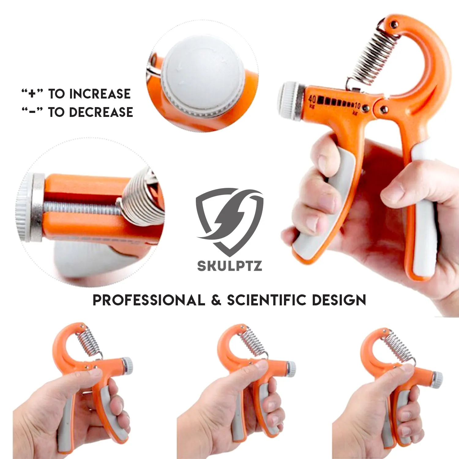 Hand Grip Strengthener (Adjustable)