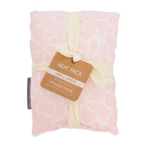 Heat Pillow - Linen - Pink Petal Floral