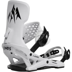 Jones Meteorite Snowboard Bindings Mens 2024 Snow White