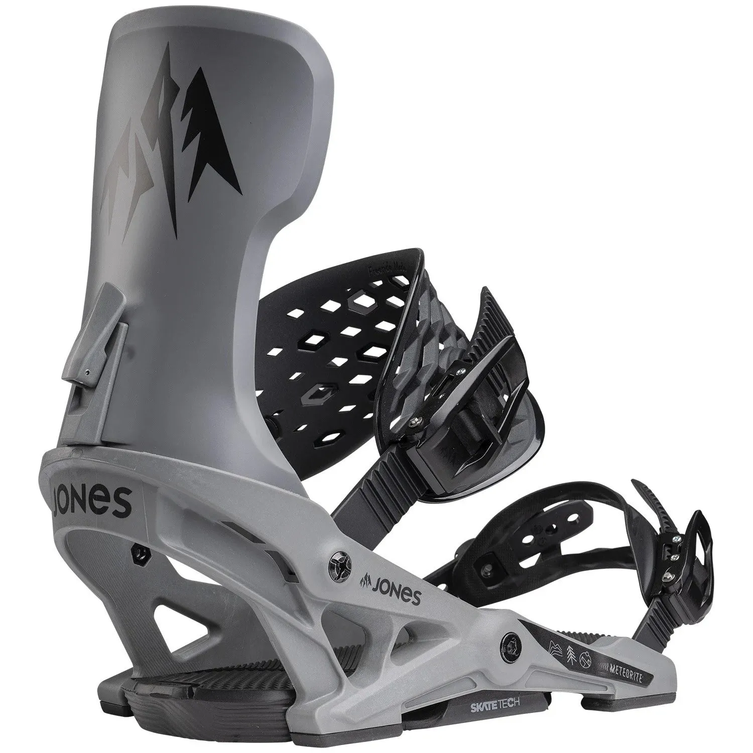 Jones Meteorite Snowboard Bindings Mens 2025 Grey