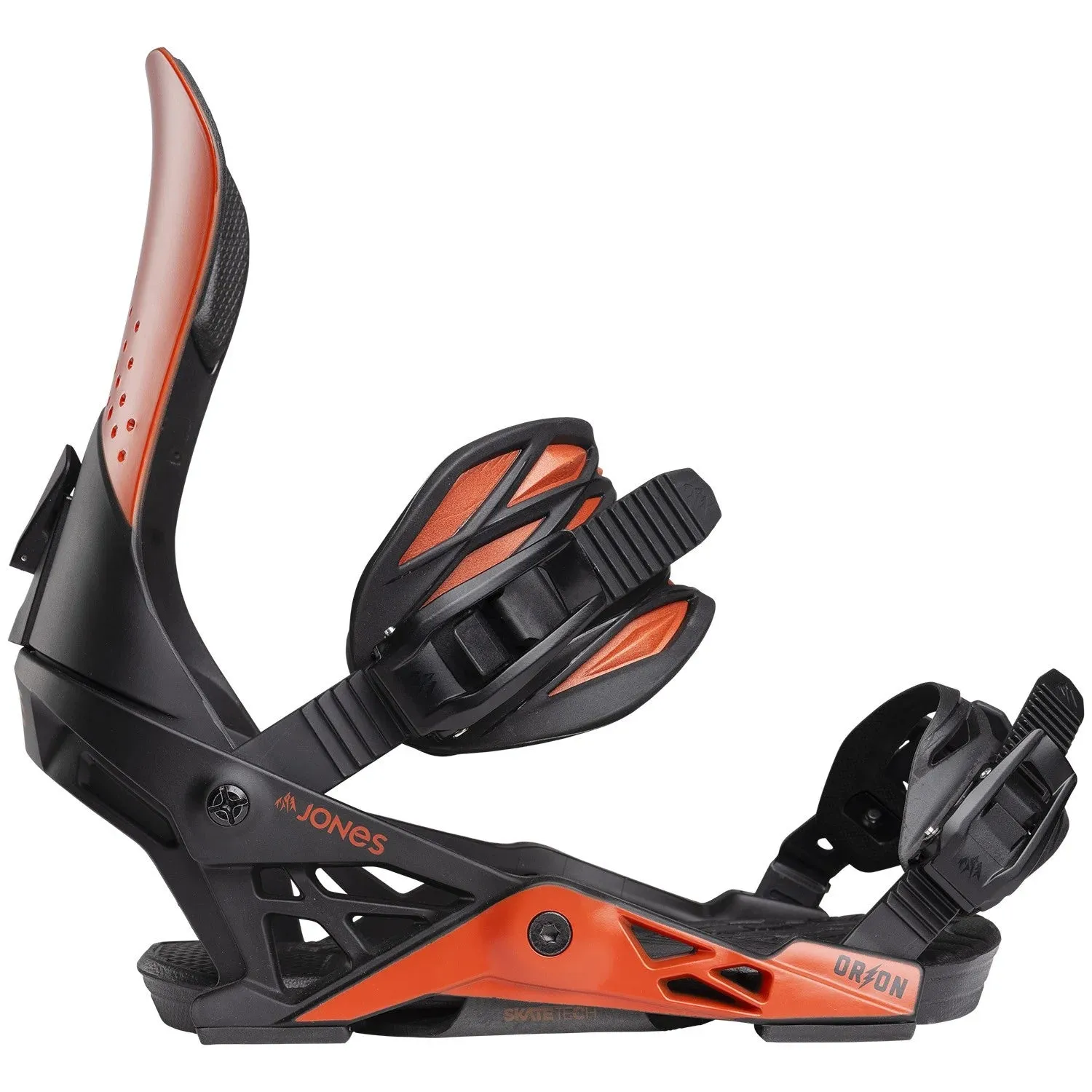 Jones Orion Snowboard Bindings Mens 2025 Safety Red