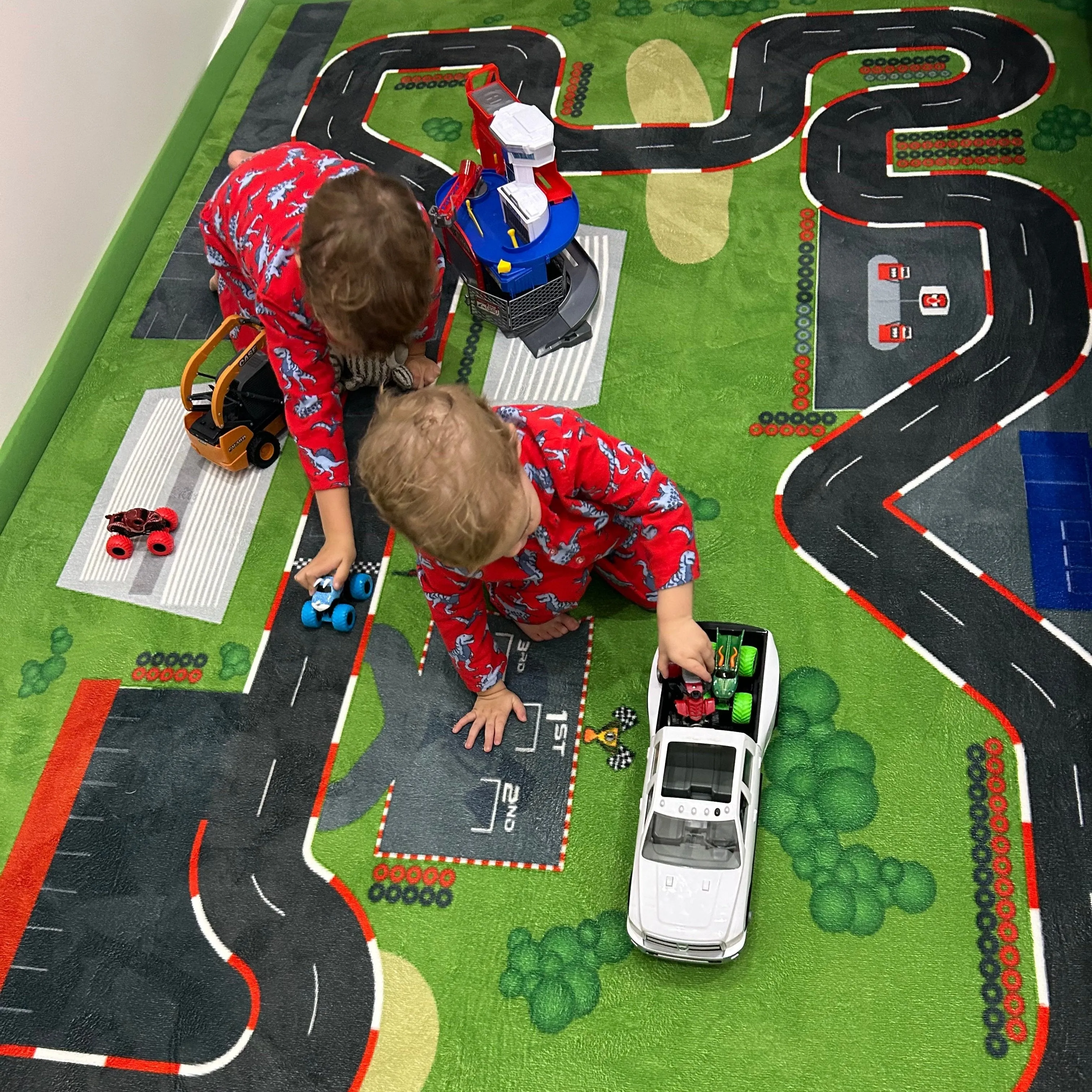 Kids Car Mat - Race Track Mat By Muscle Mat