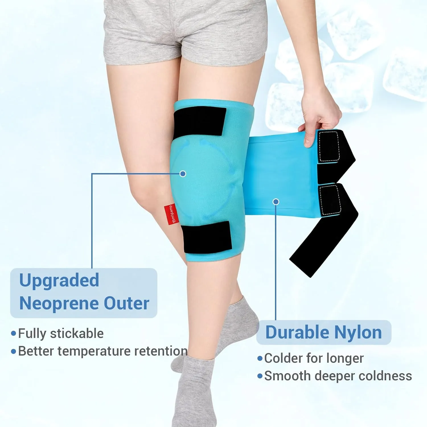 Knee Ice Pack Wrap