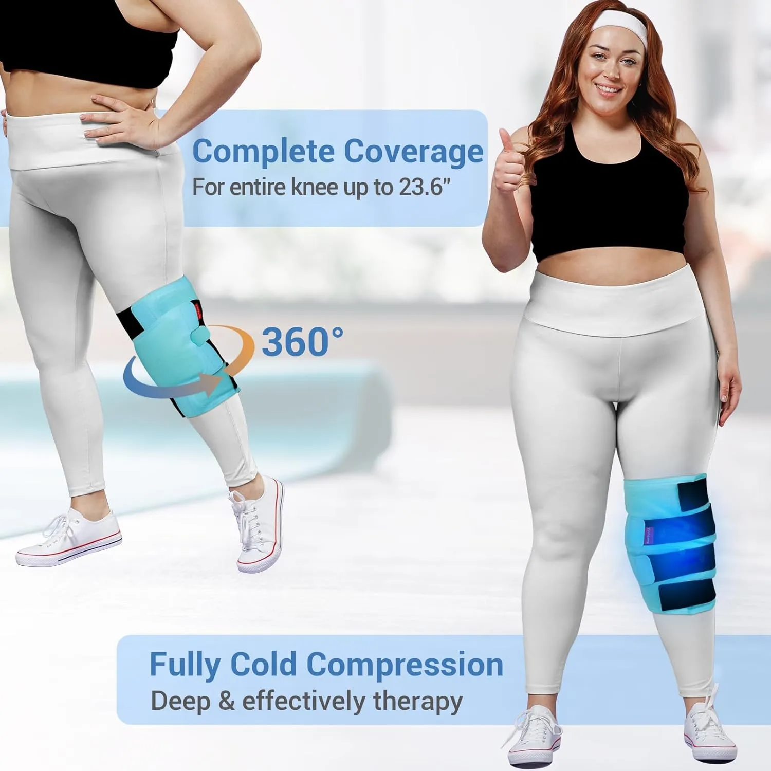 Knee Ice Pack Wrap