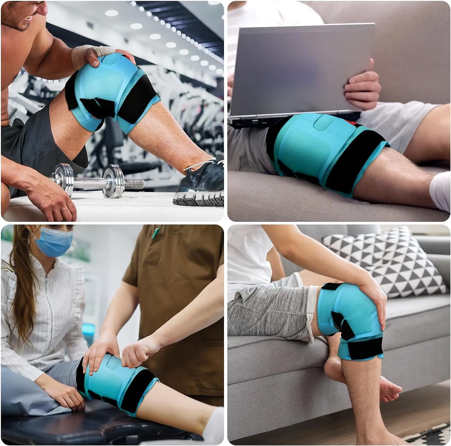 Knee Ice Pack Wrap