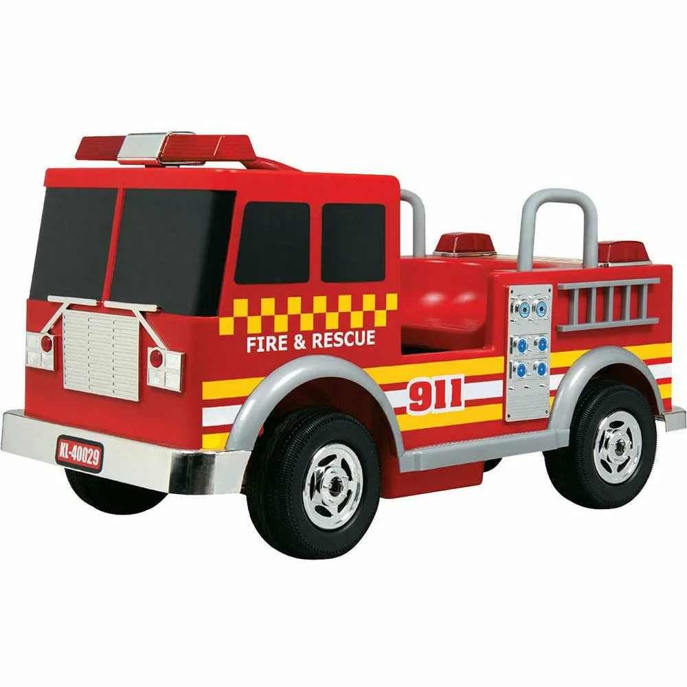 MotoTec Kalee Fire Truck 12v