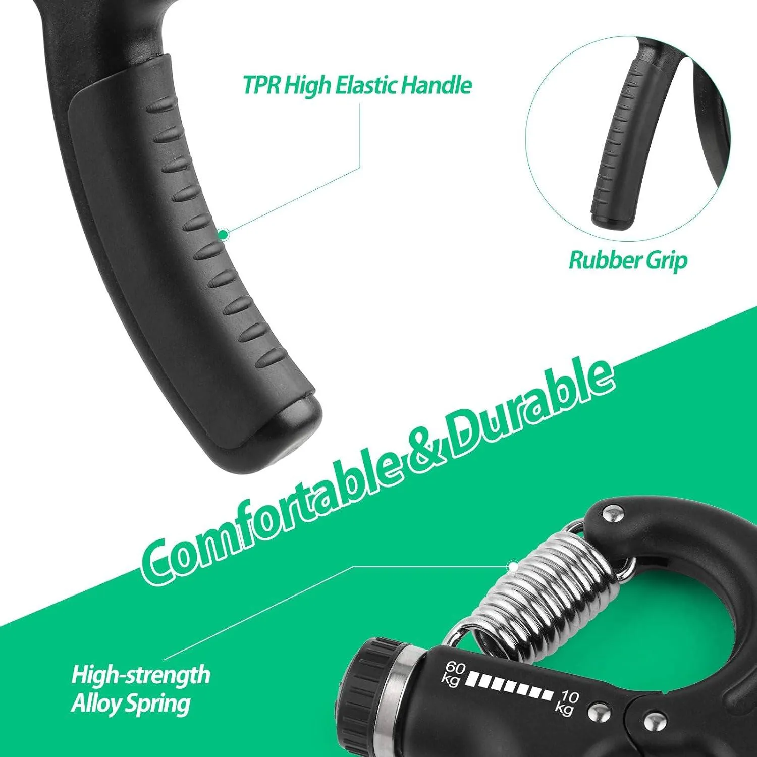 NIYIKOW Grip Strengthener: Customizable Hand Strength in Your Grasp