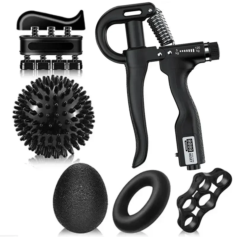 OB Gym Fitness Adjustable Count Hand Grip Set