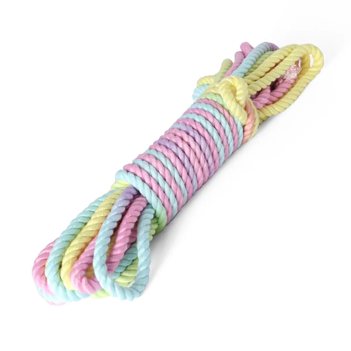 Rainbow Color Silk Kinbaku Rope - 8 meters