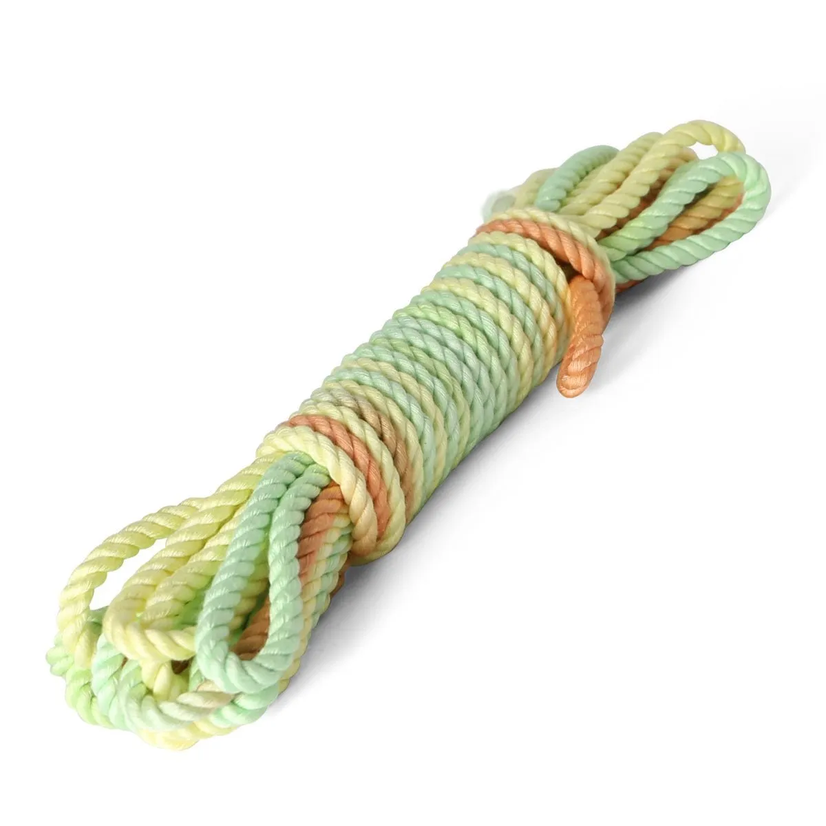 Rainbow Color Silk Kinbaku Rope - 8 meters