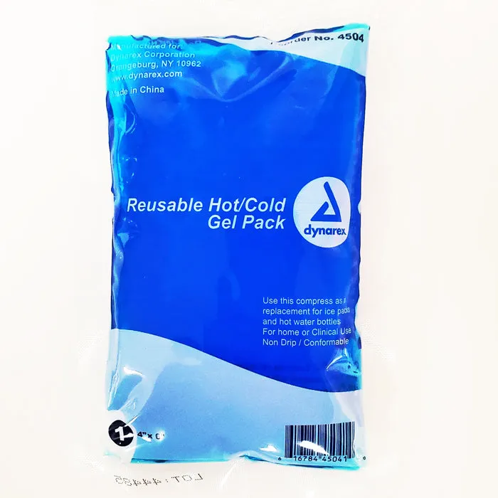 Reusable Cold or Hot Gel Pack Freezer & Microwave Safe 4" x 6"