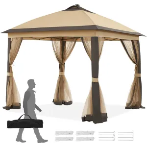 Yaheetech Pop Up Gazebo 11'x11'